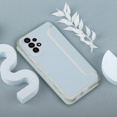Samsung Galaxy S23 5G Wallet Cases Piano Book Light blue