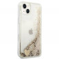 Apple iPhone 14 Plus Case Guess Liquide Glitter Charms Elegant  Gold