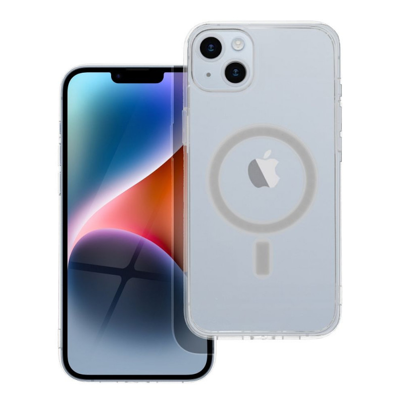 Apple iPhone 14 Plus Case Clear Mag Cover MagSAFE  Transparent