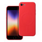 Apple iPhone SE 2022 5G Case Silicone Mag Cover MagSAFE  Red