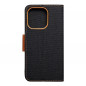 Apple iPhone 14 Pro Wallet Cases CANVAS Book Black