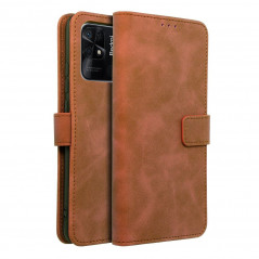 XIAOMI Redmi 10C Wallet Cases TENDER Book Brown
