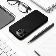 Apple iPhone 14 Pro Max Case Silicone Elegant  Black