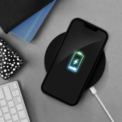Apple iPhone 14 Pro Max Case Silicone Elegant  Black
