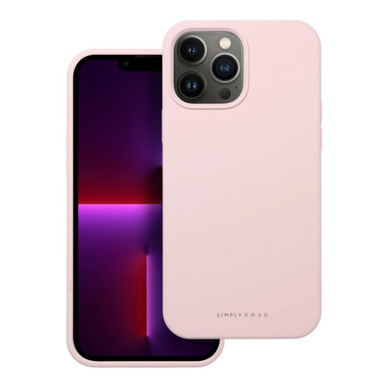 Apple iPhone 13 Pro Max Case Roar Cloud-Skin Light pink