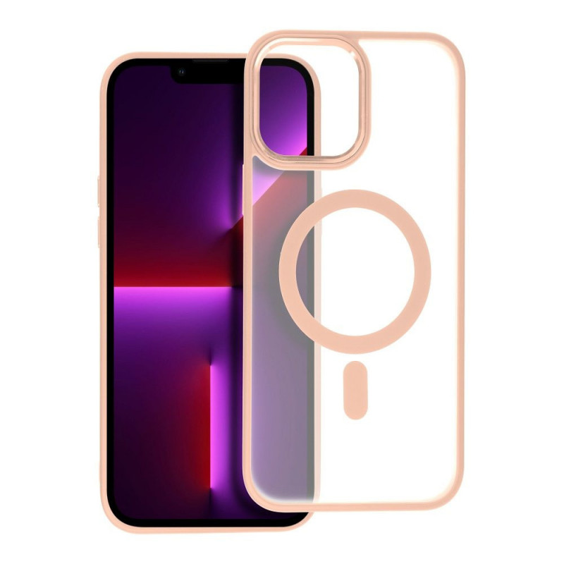 Apple iPhone 13 Pro Max Case Matte Mag Cove MagSAFE  Pink