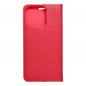 Apple iPhone 15 Pro Wallet Cases LUNA Book Gold Elegant  Red