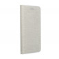 Apple iPhone 15 Pro Wallet Cases LUNA Book Gold Elegant  Silver