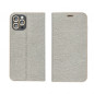 Apple iPhone 15 Pro Wallet Cases LUNA Book Gold Elegant  Silver