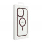 Apple iPhone 12 Case Matte Mag Cove MagSAFE  Plum red