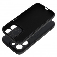 Apple iPhone 15 Pro Case Silicone Mag Cover MagSAFE  Black