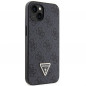 Apple iPhone 13 Case Guess Metal Logo Starss Crossbody Elegant  Black