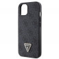 Apple iPhone 13 Case Guess Metal Logo Starss Crossbody Elegant  Black