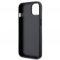 Apple iPhone 13 Case Guess Metal Logo Starss Crossbody Elegant  Black