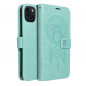 Apple iPhone 15 Plus Wallet Cases MEZZO Book Dreamcatcher  Green