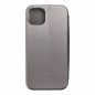Apple iPhone 14 Plus Wallet Cases Book Elegance Elegant  Grey