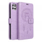 Samsung Galaxy A22 5G Wallet Cases MEZZO Book Dreamcatcher  Purple