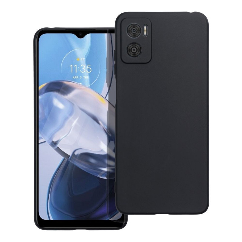 Motorola Moto E22 Case MATT Black