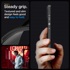 Apple iPhone 15 Pro Case Spigen  Liquid Air Matte black