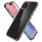 Apple iPhone 15 Plus Case Spigen Ultra Hybrid Crystal clear  Transparent