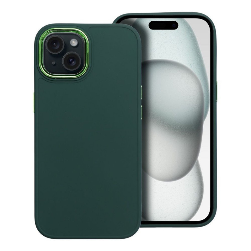Apple iPhone 15 Case FRAME Elegant  Green