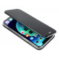 Apple iPhone 15 Wallet Cases Book Elegance Elegant  Black