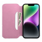 Apple iPhone 15 Wallet Cases Dual Pocket book Light pink