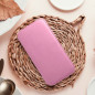 Apple iPhone 15 Wallet Cases Dual Pocket book Light pink