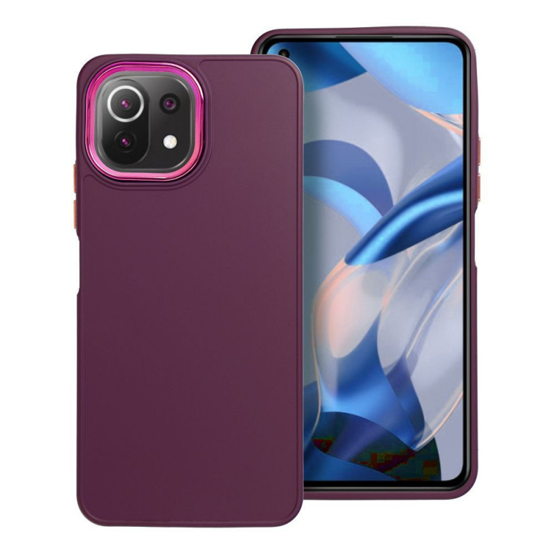 XIAOMI Mi 11 Lite Case FRAME Elegant  Purple