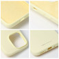 Apple iPhone 13 Pro Max Case Roar Cloud-Skin Light yellow