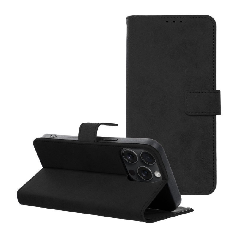 Apple iPhone 15 Pro Max Wallet Cases TENDER Book Black
