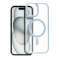 Apple iPhone 15 Case Matte Mag Cove MagSAFE  Blue