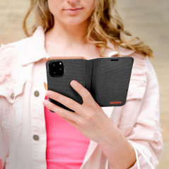 Samsung Galaxy A14 LTE Wallet Cases CANVAS Book Black