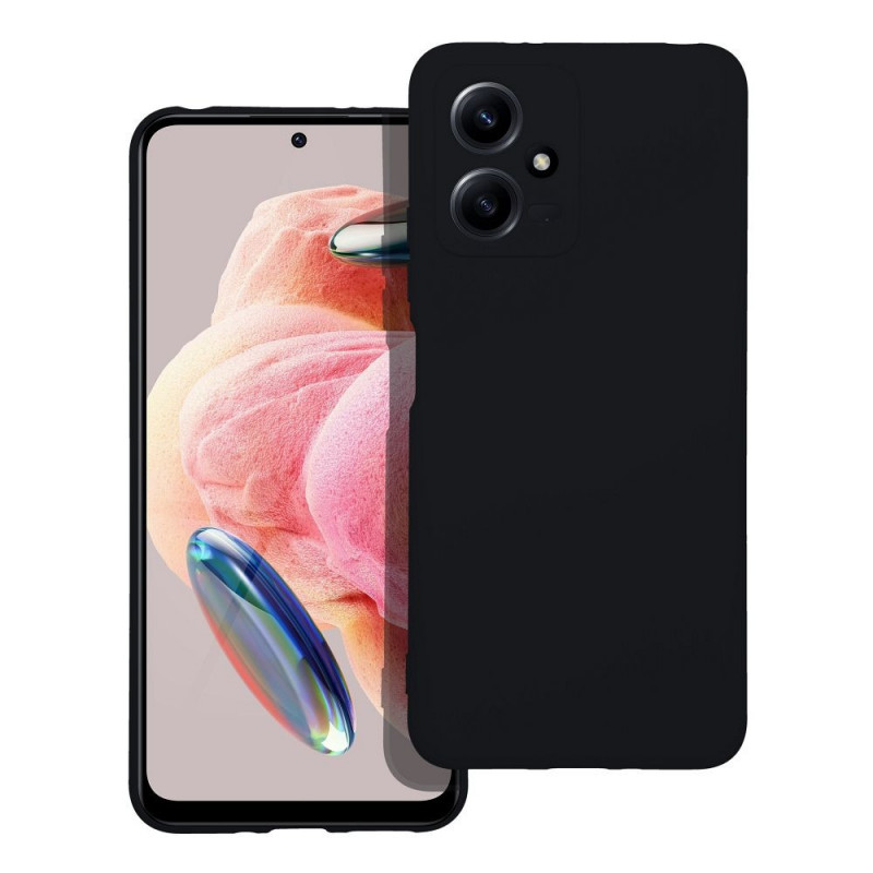 XIAOMI Redmi Note 12 5G Case Silicone Elegant  Black