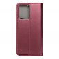 XIAOMI Redmi Note 12 4G Wallet Cases Smart Magneto book Burgundy