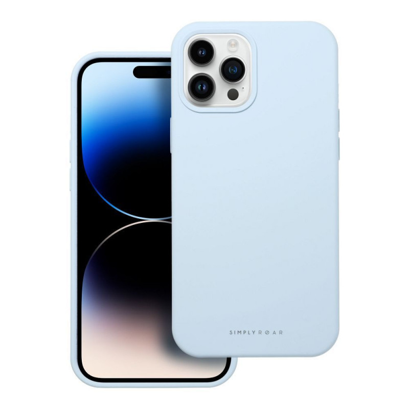 Apple iPhone 12 Pro Max Case Roar Cloud-Skin Light blue