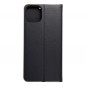 Apple iPhone 15 Plus Wallet Cases LUNA Book Gold Elegant  Black