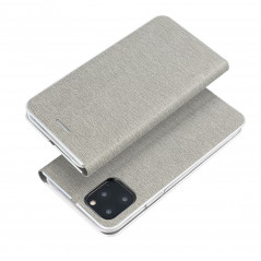 Apple iPhone 15 Pro Max Wallet Cases LUNA Book Gold Elegant  Silver