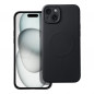 Apple iPhone 15 Plus Case Silicone Mag Cover MagSAFE  Black