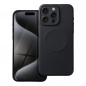 Apple iPhone 15 Pro Max Case Silicone Mag Cover MagSAFE  Black