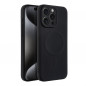 Apple iPhone 15 Pro Max Case Silicone Mag Cover MagSAFE  Black