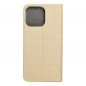 Apple iPhone 15 Pro Max Wallet Cases Sensitive Book Gold