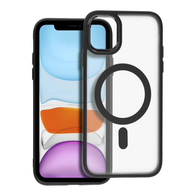 Apple iPhone 11 Case Matte Mag Cove MagSAFE  Black