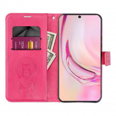 XIAOMI Redmi Note 12 4G Wallet Cases MEZZO Book Dreamcatcher  Magenta