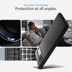 Google Pixel 7a Case Spigen  Liquid Air Matte black