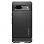 Google Pixel 7a Case Spigen Armor Carbon Fibre, Elegant  Black