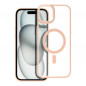 Apple iPhone 15 Plus Case Matte Mag Cove MagSAFE  Pink