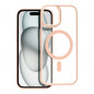 Apple iPhone 15 Case Matte Mag Cove MagSAFE  Pink