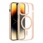 Apple iPhone 15 Case Matte Mag Cove MagSAFE  Pink