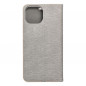 Apple iPhone 15 Wallet Cases LUNA Book Gold Elegant  Silver